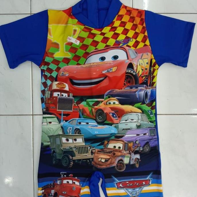 Baju renang anak laki diving gambar Speedo