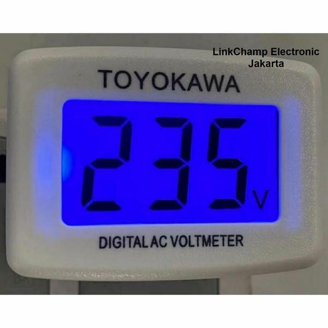 Toyokawa Digital AC Volt Meter AC-80V-300V