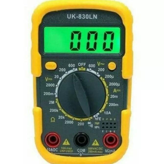 MultiTester Digital With Buzzer - Murah Bagus - UK-830LN