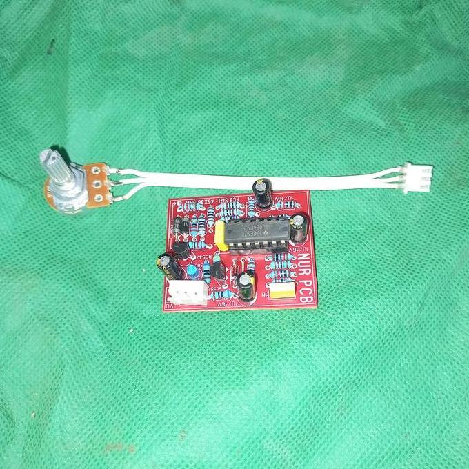 kit ESR analog + proteksi alat tes elko TL084 elco tester kapasitor