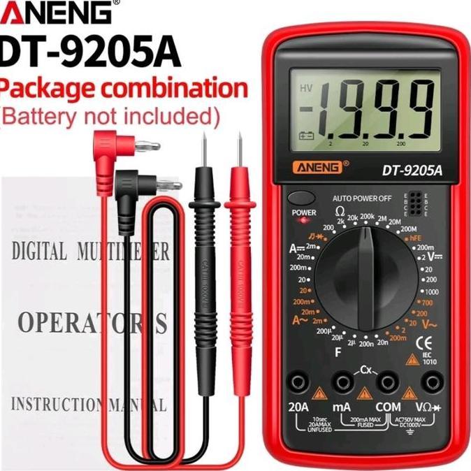 Avometer Digital DT-9205A