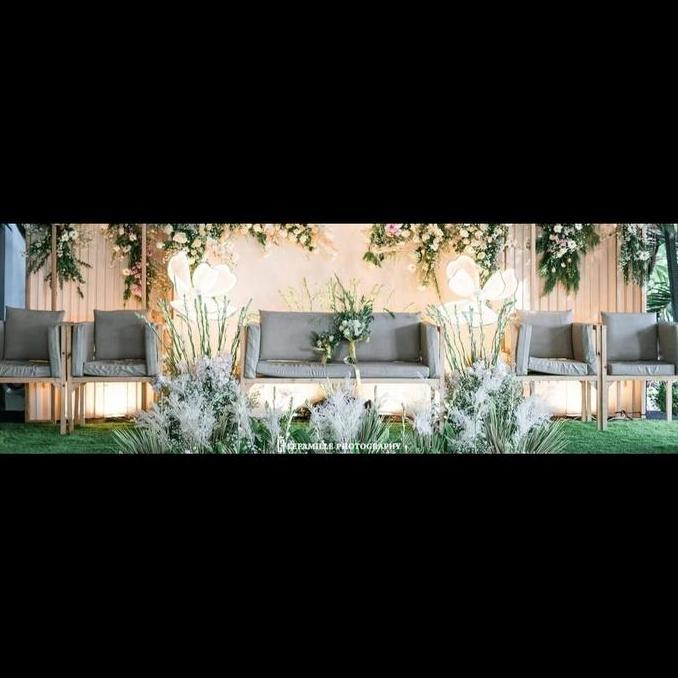 Terlaris kursi pelaminan manten sofa dekorasi minimalis