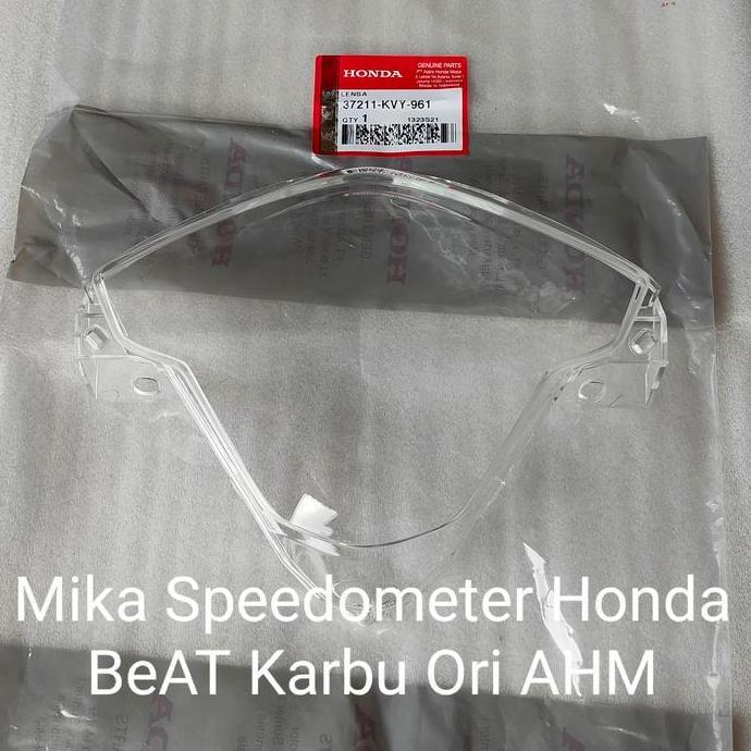 Kaca Mika Speedometer Honda BeAT Karbu Ori AHM