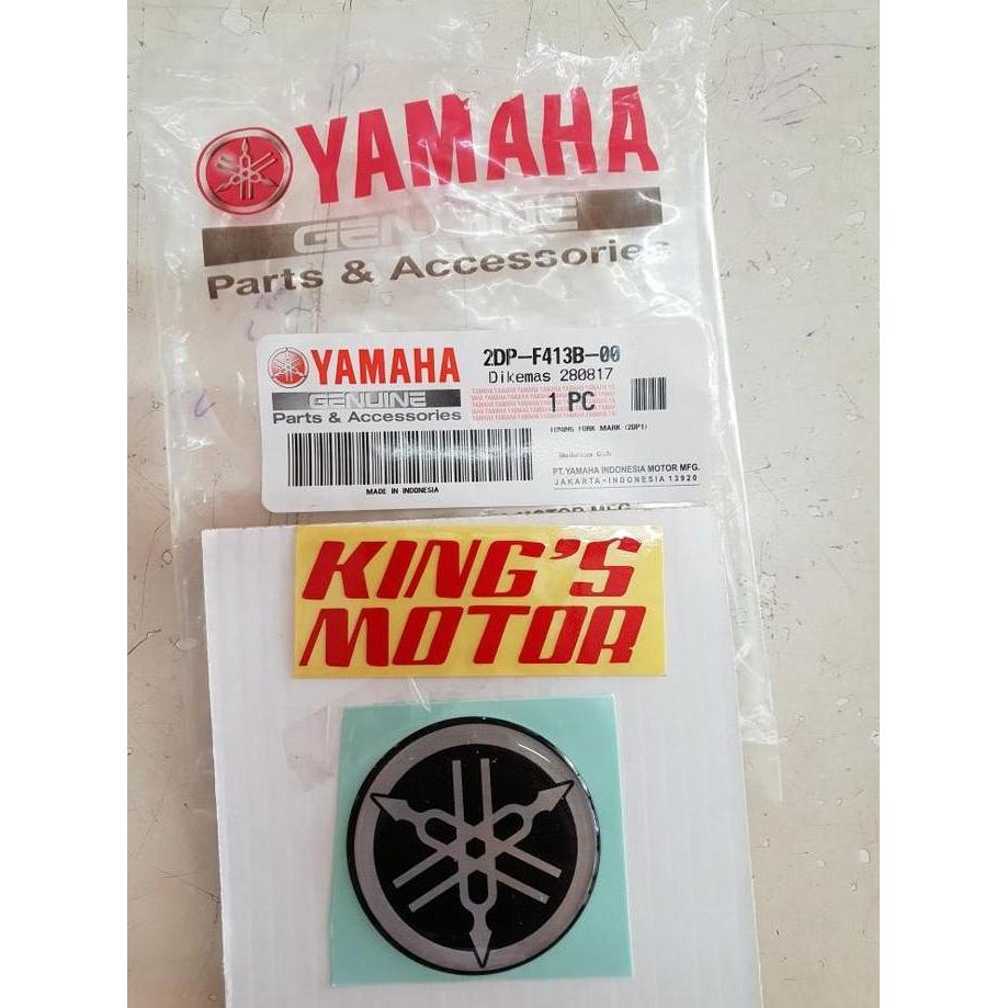 EMBLEM LOGO YAMAHA SAYA MIO GEAR 125 ASLI YAMAHA 2DP-F413B