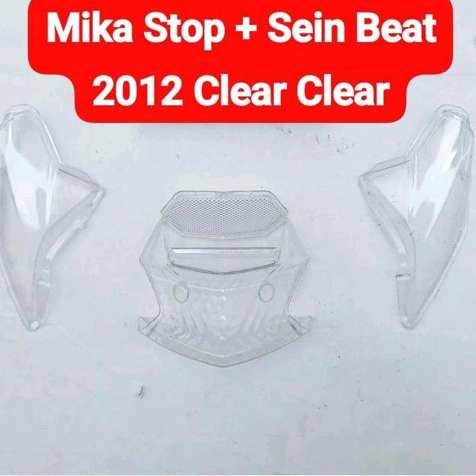 MikaLampu Stop Rem Belakang + Mika Lampu Sein BelakangBeat 2012