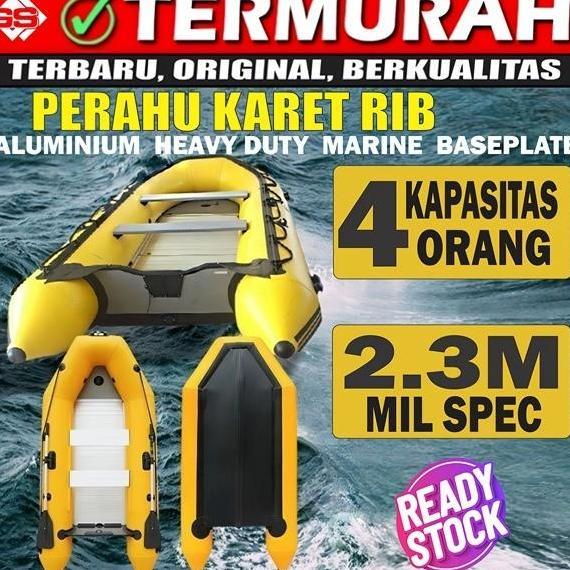 PERAHU KARET / BUKAN PERAHU FIBER ( RIB ) / INFLATABLE BOAT / BOAT ORIGINAL DAN TERPERCAYA