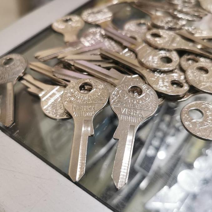 Anak Kunci Vespa Neiman Blank Vespa PTS Super Sprint VBB PX PS Old