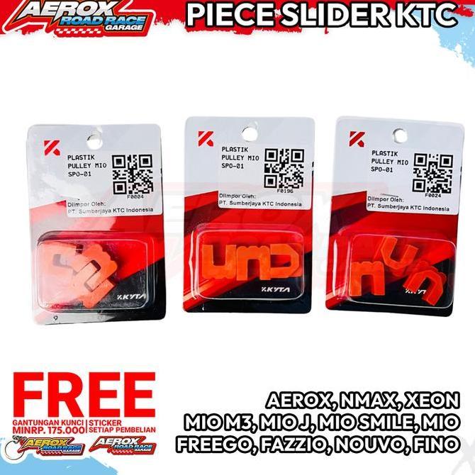 SLIDER KTC KYTA KYTACO AEROX NMAX LEXI MIO M3 NOUVO FINO FAZIO FREEGO ALL MATIC YAMAHA