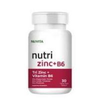 Nuvita Tri Zinc + Vitamin B6 30 Kaplet Suplemen Original
