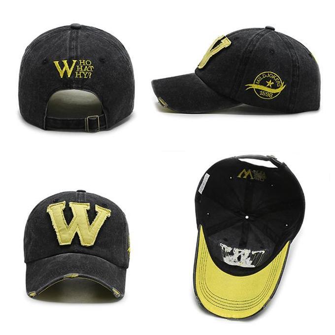 DS287 - Caramel - Topi Baseball Distro Pria Wanita Big Logo W Outfit Trendy Ootd Cowok Cewek Keren