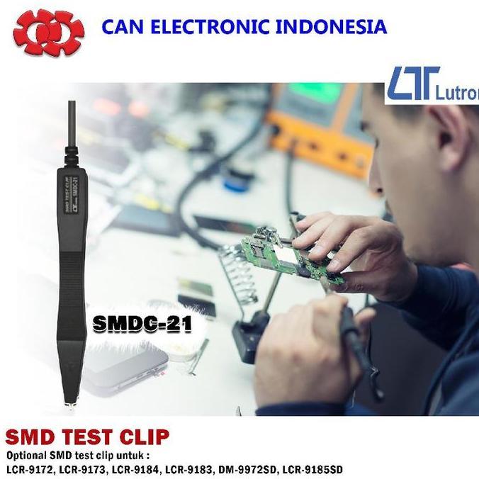 SMD Test Clip Lutron SMDC-21 untuk LCR-9183, LCR-9184 Lutron