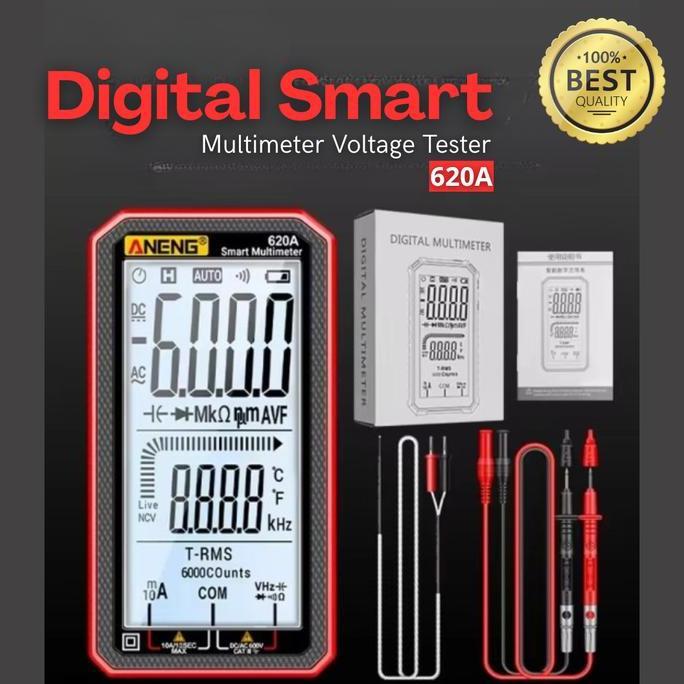 Digital Multimeter Multitester Mini Multi Meter Tester Listrik