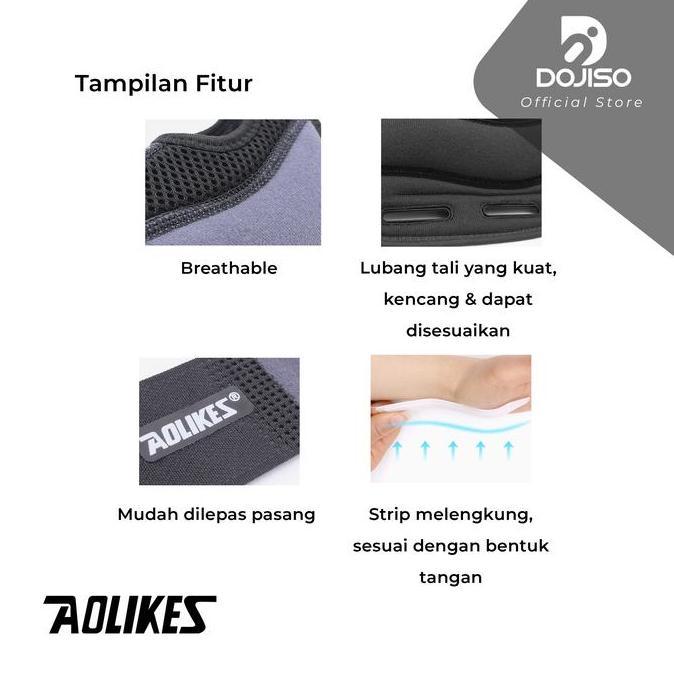 Wrist Brace AOLIKES Splint Pelindung Pergelangan Tangan Carpal Tunnel
