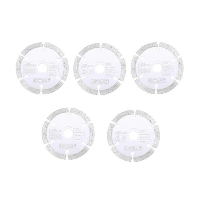 NFS Drillpro 5pcs 85mm Diamond Saw Blade 15mm Bore Circular