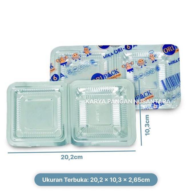 MIKA PLASTIK MIKA KUE MIKA MAKANAN MIKA 6A MIKA KEMASAN MAKANAN FOOD GRADE PACK