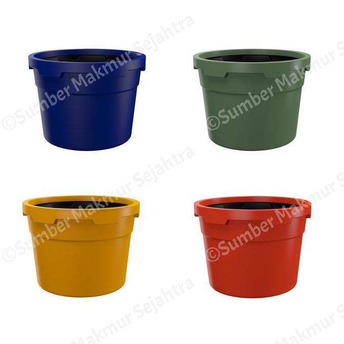 Terlaris Pot Tanaman / Pot Bunga Plastik Besar Penguin 150 Liter - Pot 150
