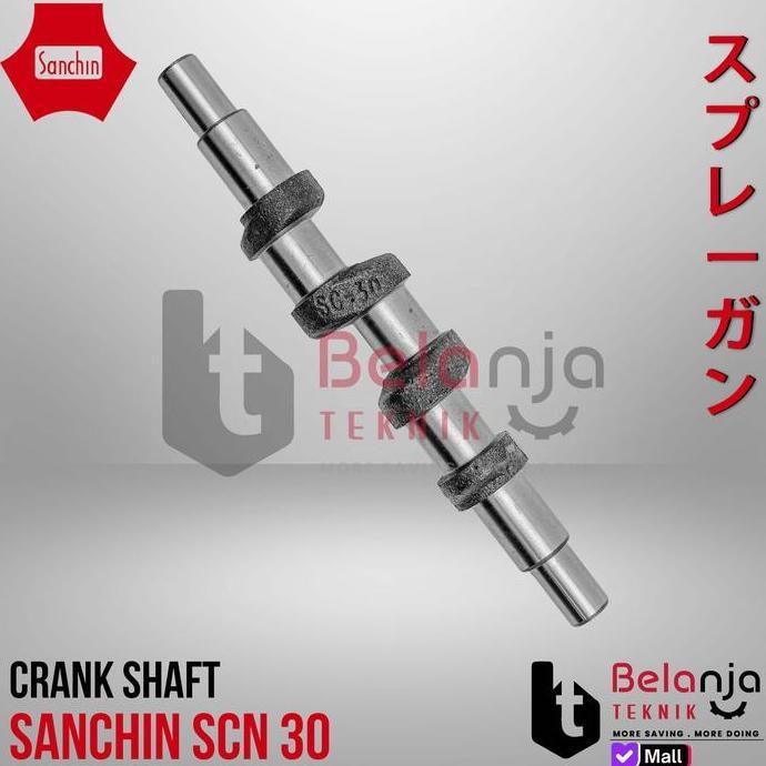 SANCHIN CRANK SHAFT SC / SCN 30 KRUK AS SANCHIN SC / SCN 30 CRANKSHAFT ORIGINAL DAN TERPERCAYA