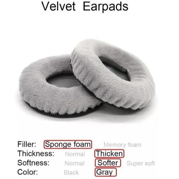 DE50 >> Bantalan Earpads Earpad Foam AKG Y50BT Y50 Y55 Earcup Ear Pads Cushion