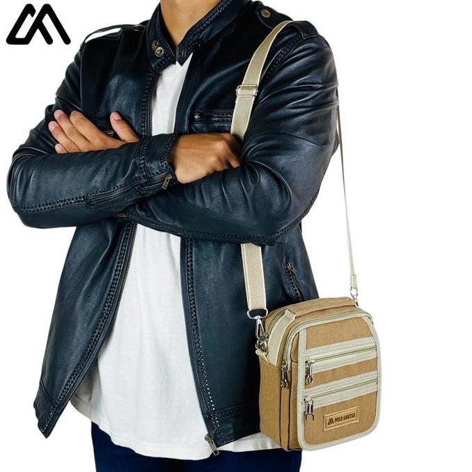 DN48 }} Tas Selempang Pria Polo Amstar Tas Kecil