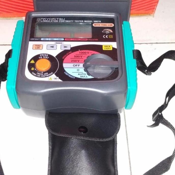 merger insulation tester 3007 kyoritsu alat tes instalasi listrik