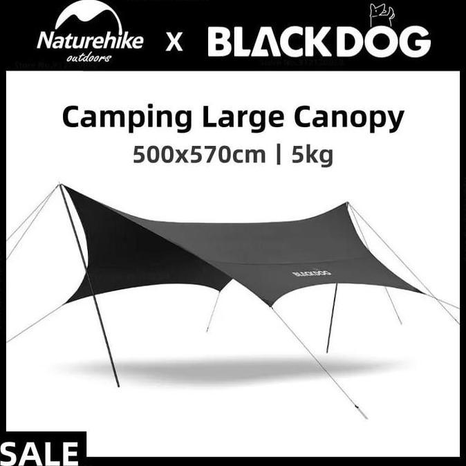 Tarp Hexagon Flysheet BLACKDOG x VINYL JUMBO 500x570 CM