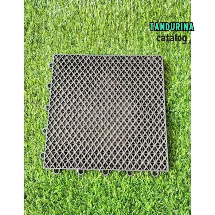 TU26 DRAINASE CELL UKURAN 100X100 CM TEBAL 1 CM - DRAINASE RUMPUT SINTETIS - RESAPAN RUMPUT SINTETIS
