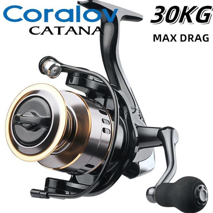 Coralov Reel Pancing He1000 - 7000 10 Kg / Reel Pancing Murah Kuat Power /Gulungan Pancing Ikan Loga