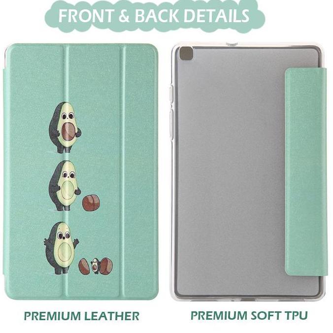 Samsung Galaxy Tab A8 A 8 2019 T295 Flip Case Casing Cover Gambar Lucu