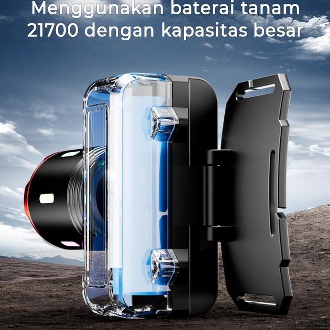 H2S SENTER KEPALA 3 CAHAYA LED LASER 60W 3LIGHT PRO ORIGINAL DAN TERPERCAYA