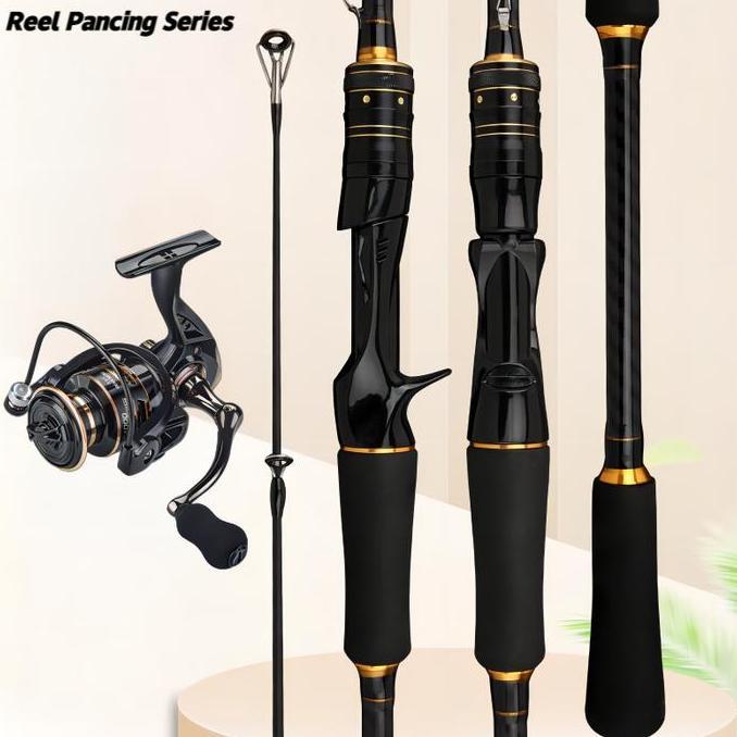 Joran Pancing Set Reel Pancing Linnhue Pancing Set Carbon Pancing Set Lengkap Untuk Memancing