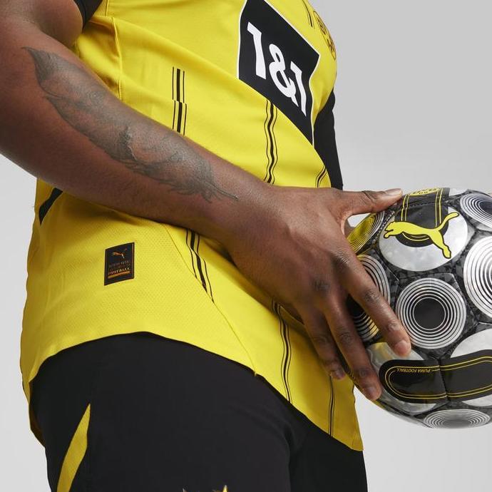 PUMA Home Jersey Autentik Pria Borussia Dortmund 24/25 Faster Yellow-Black