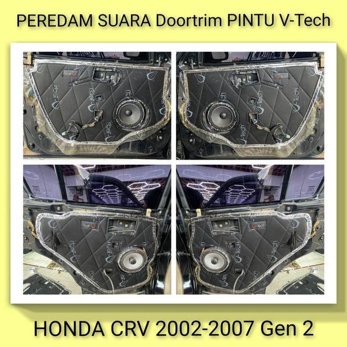 Promo HONDA CRV 2002-2007 Gen 2 Peredam Suara Pintu Aksesoris Mobil VTECH COD
