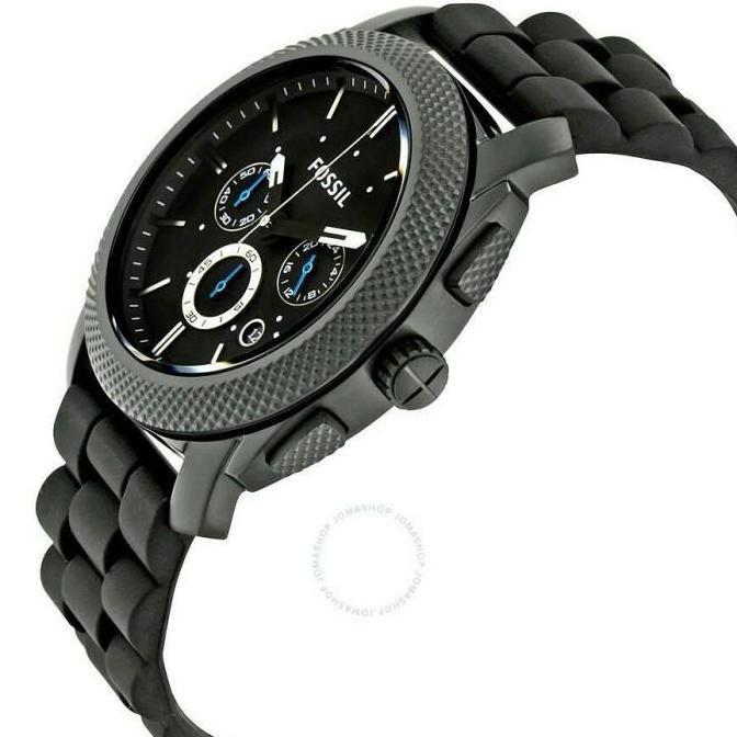 BRANDED WATCH FS4487 FS 4487 MACHINE CHRONOGRAPH BLACK SILICON RUBBER
