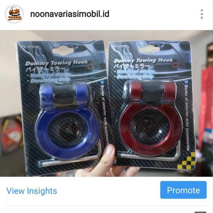 Promo dummy towing hook variasi mainan mobil towing besi agya brio avanza COD