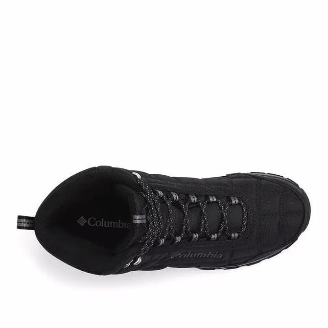 New  Columbia Men's Firecamp Boot F24 Sepatu Hiking Pria - Black