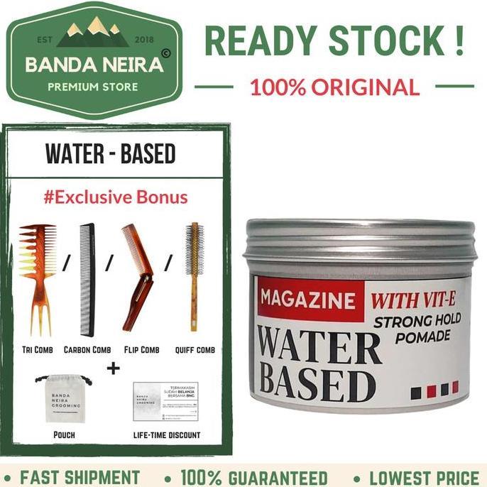 TRAUMFOLG Magazine Waterbased Water Based Pomade