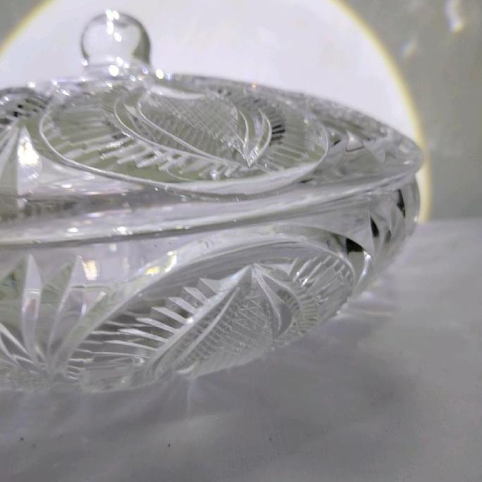 Ready stock pajangan toples kristal Bohemia vintage mewah d11