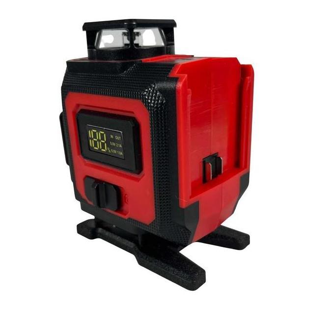THETA Laser Level Alat Pemasang Keramik Plafon Self Leveling 4D 16 Lines 3000mAh with Remote