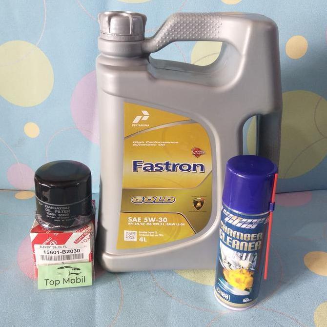 NEFERPITOU Paket oli Fastron Gold 5W-30 Ayla Agya Calya Sigra Avanza Xenia Luxio