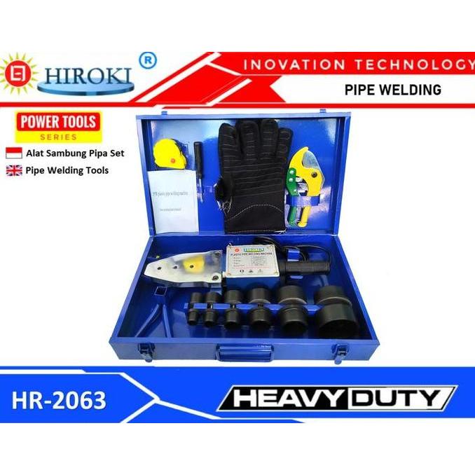 Promo Hiroki Mesin Las Pipa Pvc Pemanas Pipa Pp Mesin Las Cetak Sambung Ppr Cod