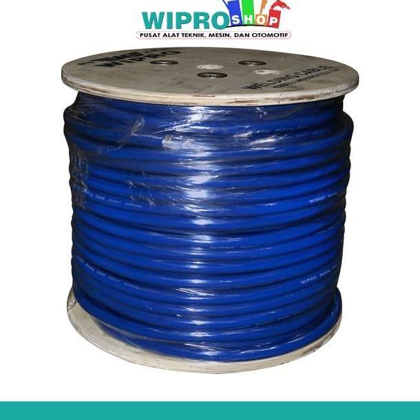 Promo Wipro Kabel Las Biru Full Cu (Roll Kayu) Klb-35100 (35 Mm X 100 M) Roll = 100 Meter / Ecer = 5