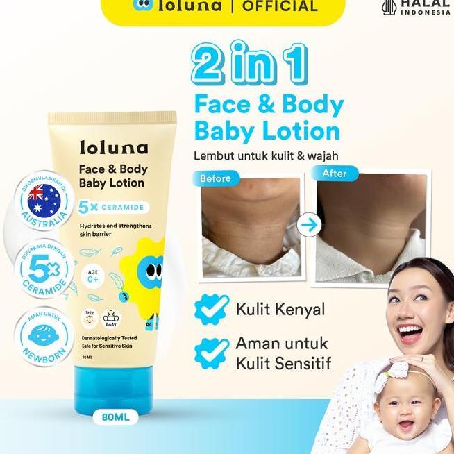 Lo 5X Ceramide Krim Muka Dan Badan Bayi Dan Anak Krim Untuk Newborn 80Ml