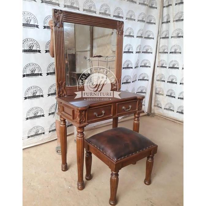 pesanan khusus, meja rias, nakas jati, gantungan jass