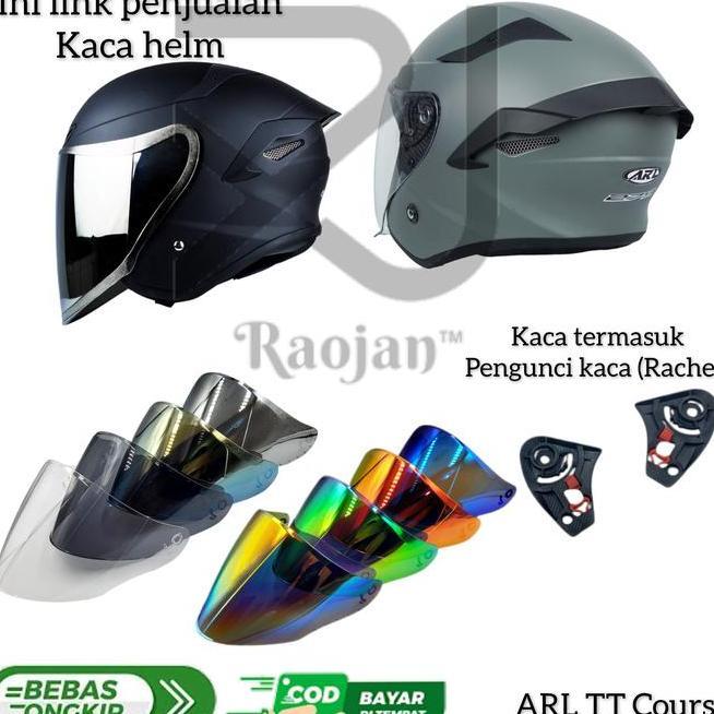 Kaca Helm Arl Tt Course Visor Helm Arl Tt Course