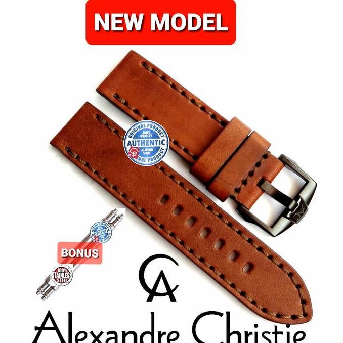 TALI JAM TANGAN ALEXANDRE CHRISTIE AC3030 AC 3030 KULIT 26MM 20MM ORI