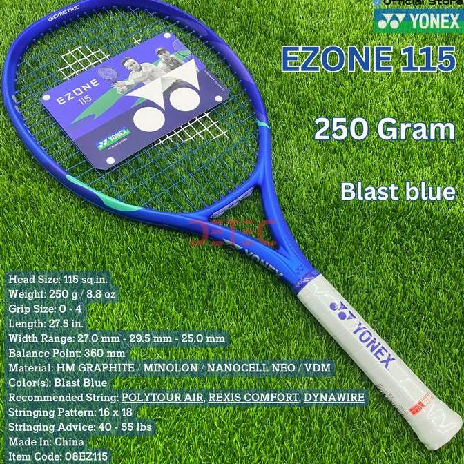 Promo Yonex EZONE 115 250g Blast Blue - raket tenis COD