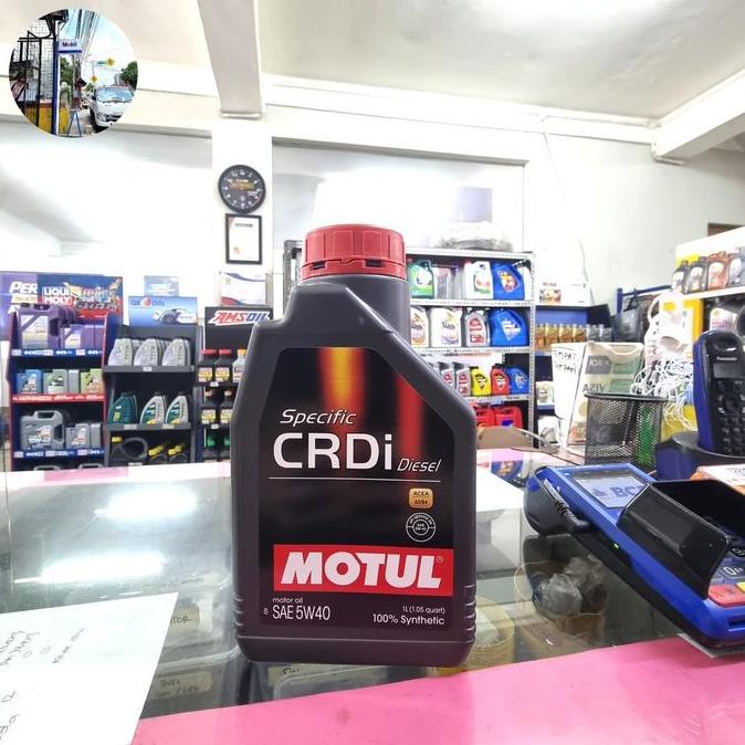 TERMURAH - MOTUL CRDI DIESEL 5W40 1L