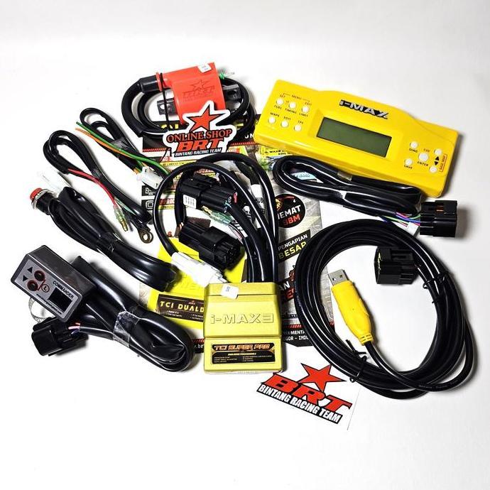 DIREWOLF TCI CDI IMAX 3 SUPER PRO + COMMANDER & REMOTE & KABEL USB BRT YZ 125 CDI I-MAX 3 TCI SUPER 