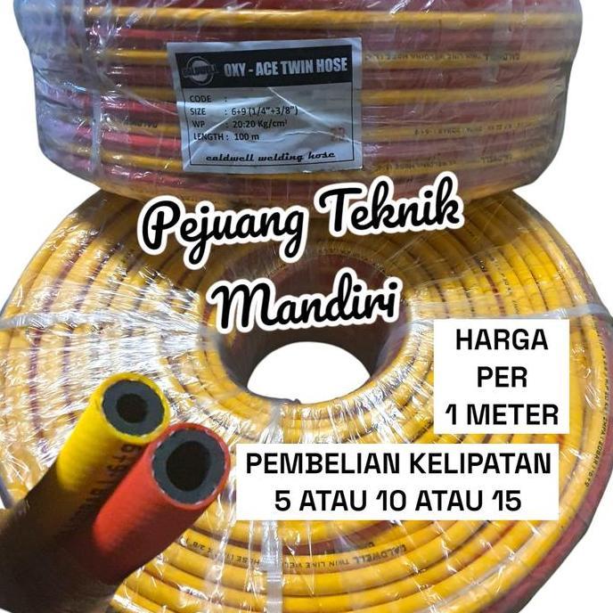 EXAMINER CALDWELL SELANG BLENDER LAS POTONG / TWIN HOSE CALDWELL / SELANG LAS DOUBLE CALDWELL