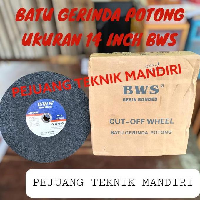 EXAMINER BATU GERINDA POTONG BWS 14 INCH X 3MM / BATU GURINDA POTONG 14" BWS
